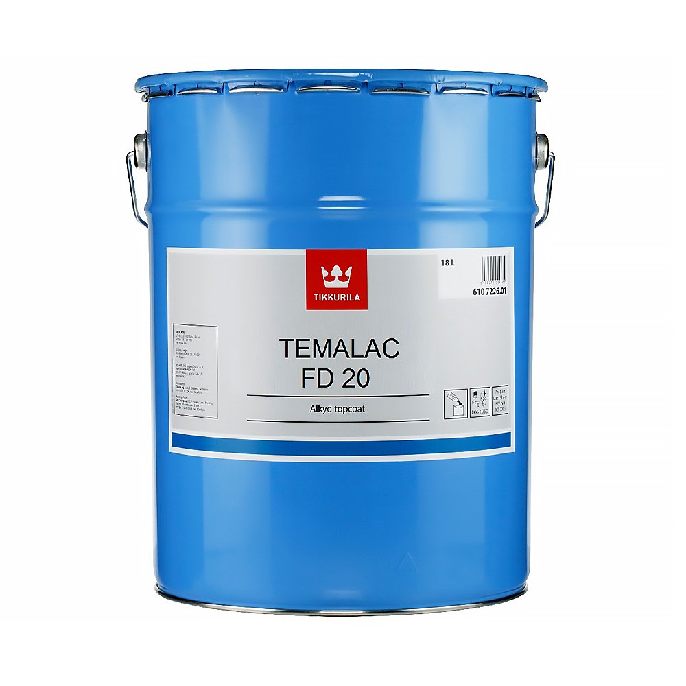 Краска алкидная Tikkurila Temalac FD 20. Производитель 